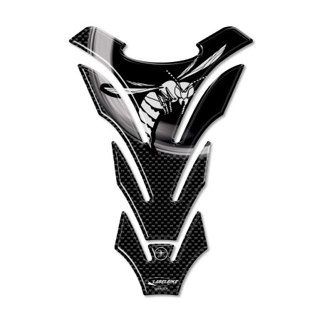 3D CARBON CARBON TANKSCHUTZ ADHESIVES für MOTORRAD HONDA HORNET Neu