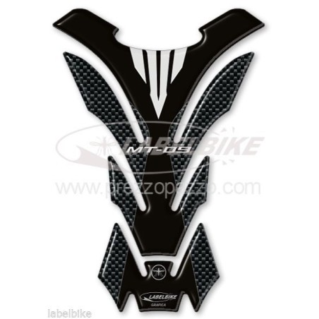 PARASERBATOIO ADESIVO SERBATOIO in RESINA 3D compatibile per MOTO YAMAHA MT-09
