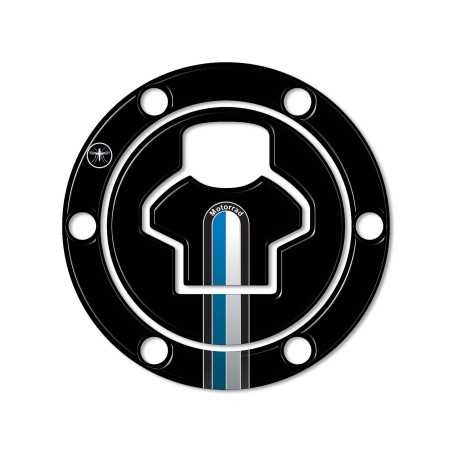 FILLER CAP PROTECTION ADHESIVE 3D BLACK gel compatible motos BMW hasta 2006