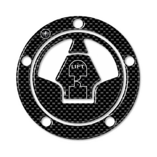 3D CARBON RESIN ADHESIVE FILLER CAP PROTECTION compatible KAWASAKI MOTORCYCLE