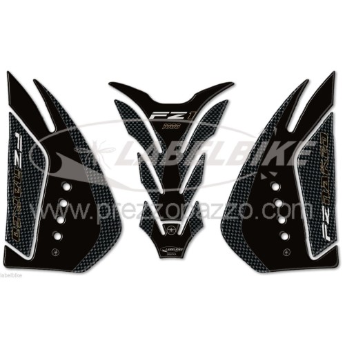 RESIN GEL 3D PROTECTIVE ADHESIVE KIT compatible for YAMAHA FZ1 Carbon motorbikes