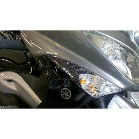2 PALPEBRE TMAX 3D ADHESIVOS para flechas compatibles para YAMAHA T MAX 2008 SCOOTER