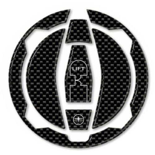 ADHESIVE 3D FILLER CAP PROTECTION compatible MOTORCYCLE KAWASAKI 2017-2023 2