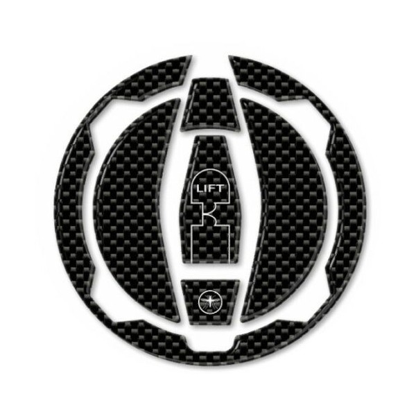 ADHESIVE 3D FILLER CAP PROTECTION kompatibel MOTORCYCLE KAWASAKI 2017-2023