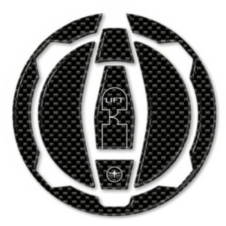 ADHESIVE 3D FILLER CAP PROTECTION kompatibel MOTORCYCLE KAWASAKI 2017-2023