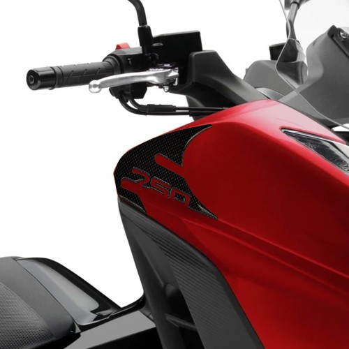 2 ADHESIVOS DE RESINA 3D para HONDA INTEGRA 750 compatibles con HONDA INTEGRA 750