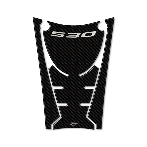 Autocollant repose-pieds avant résiné 3D compatible avec Yamaha Tmax 530 2017-2019. 2