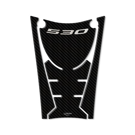 Adesivo resinato 3D pedana anteriore compatibile con Yamaha Tmax 530 2017-2019