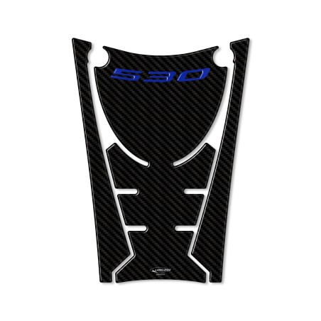 Adesivo resinato 3D pedana anteriore compatibile con Yamaha Tmax 530 2017-2019