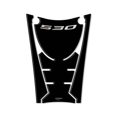 3D resined front footrest sticker compatible with Yamaha Tmax 530 2017-2019