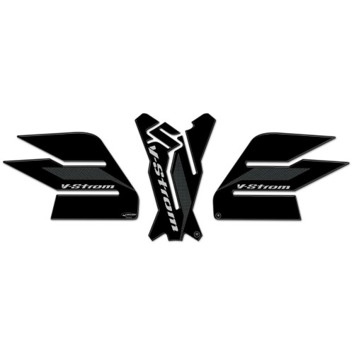 KIT 3 ADHESIVOS PROTECCIÓN CARTUCHO compatibles con SUZUKI V-STROM 650 17-25 MOTO