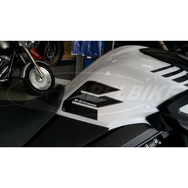 KIT 3 ADHESIVOS PROTECCIÓN CARTUCHO compatibles con SUZUKI V-STROM 650 17-25 MOTO