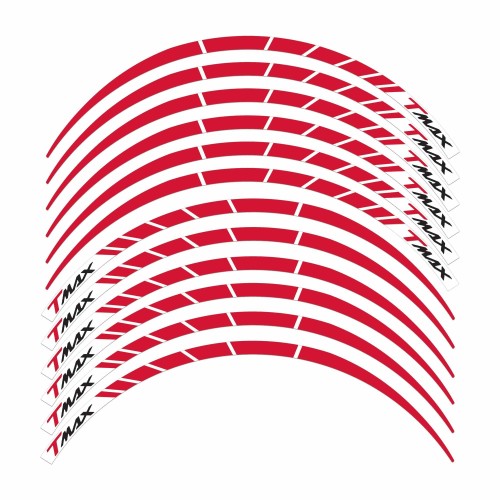 JANTES ADHESIVES compatibles x scooter YAMAHA TMAX 2008-2016 anniversaire 2