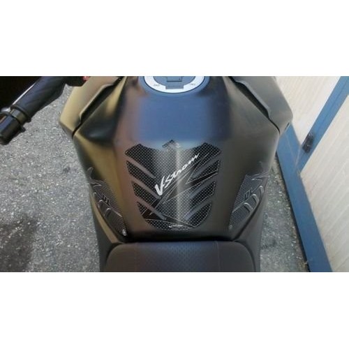 CARBON 3D RESIN GEL ADHESIVE PANEL SEAL kompatibel für SUZUKI V-STROM MOTORCYCLE