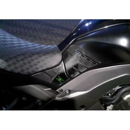 KIT ADHESIVOS gel PROTECCIONES compatible para motos KAWASAKI Z1000 2014-2020 verde