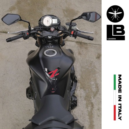 3D STICKER STICKER PARASTER kompatibel MOTORRAD KAWASAKI Z750 Z1000 ROT