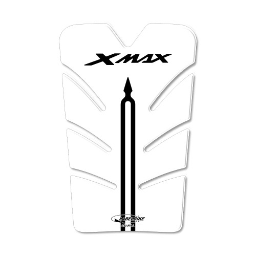 ADESIVO 3D SPORTELLO SERBATOIO X MAX PARASERBATOIO per SCOOTER YAMAHA XMAX 2010-2013