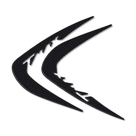 2 ADHESIVOS-STICKERS 3D PARA SPIGULARS compatibles para YAMAHA TMAX 2001-2007