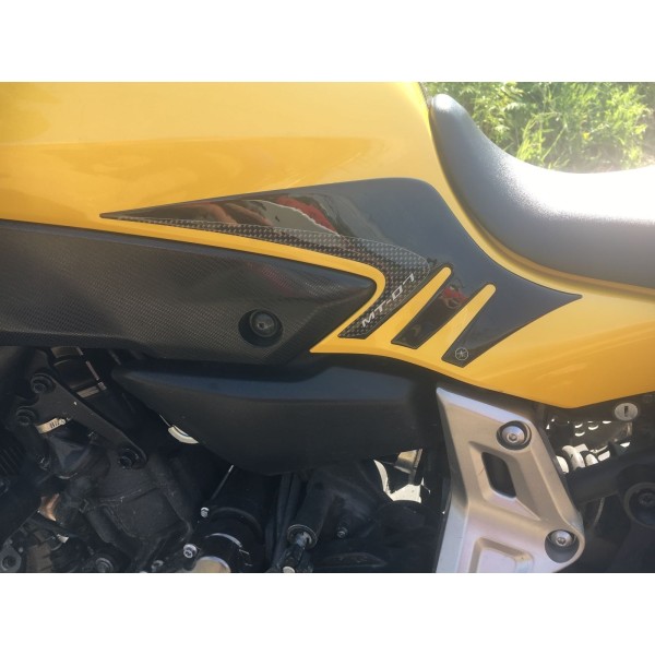 ADESIVI SERBATOIO RESINA Stickers 3D compatibili per moto YAMAHA MT-07 2014-2017