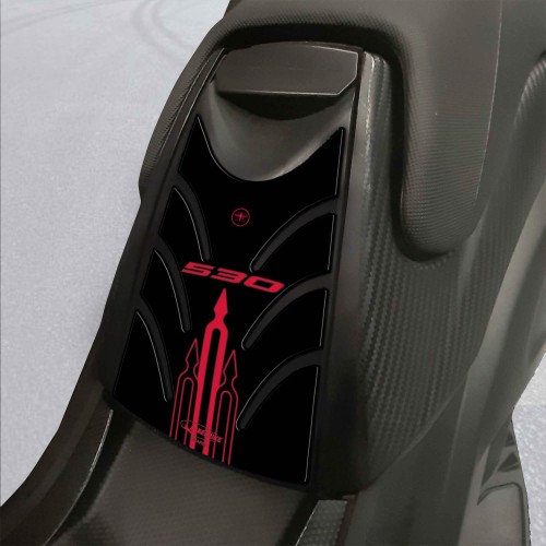 3D ADHESIVE TMAX 530 TANK DOOR PROTECTION für YAMAHA T MAX 2012-16 SCOOTER