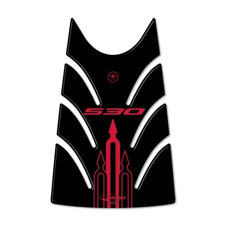 3D ADHESIVE TMAX 530 TANK DOOR PROTECTION für YAMAHA T MAX 2012-16 SCOOTER