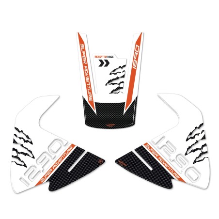 Kit Adesivi Serbatoio compatibili con Ktm 1290 Super Adventure S-T-R 2015-2020