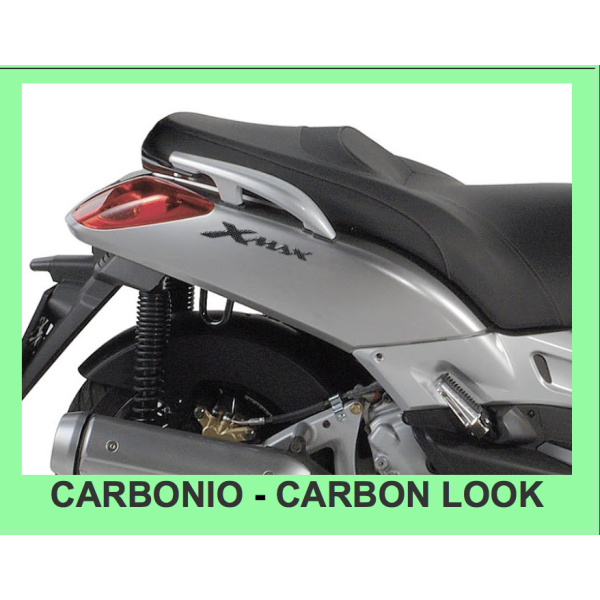 2 ADESIVI/STICKERS in RESINA 3D SCRITTA XMAX per SCOOTER Accessori YAMAHA X MAX