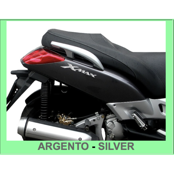 2 ADESIVI/STICKERS in RESINA 3D SCRITTA XMAX per SCOOTER Accessori YAMAHA X MAX