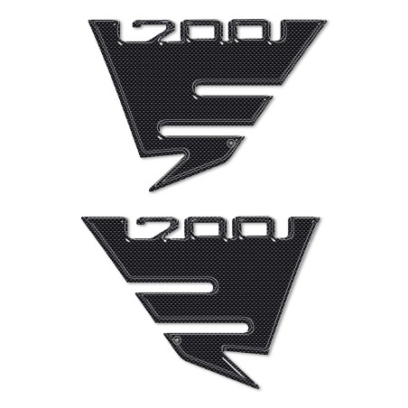 2 pegatinas de protección lateral 3D Gel compatibles para Honda Integra 700 Scooter