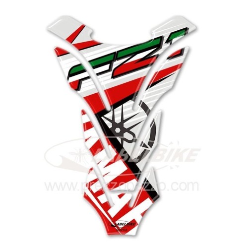 ADESIVI 3D PARASERBATOIO FZ1 resinato per SERBATOIO compatibile MOTO YAMAHA FZ 1