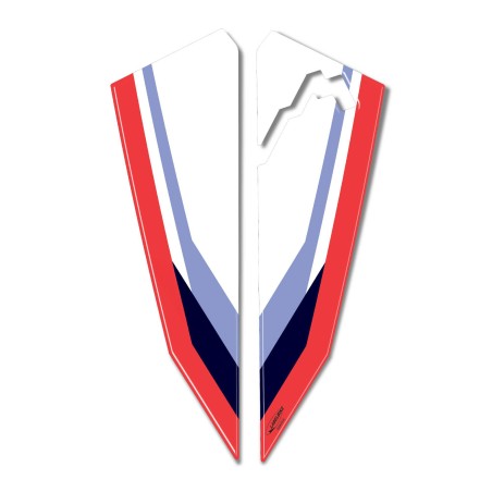 Stickers 3D protecteurs de nez avant de moto compatibles avec Honda Transalp 2023