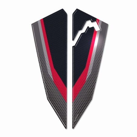 Pegatinas 3D protector de morro delantero de moto compatible con Honda Transalp 2023