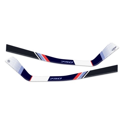 3D gel stickers motorbike handle protectors compatible with Honda Transalp 2023