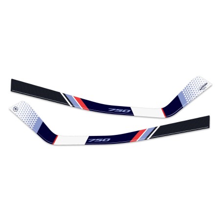 3D gel stickers motorbike handle protectors compatible with Honda Transalp 2023