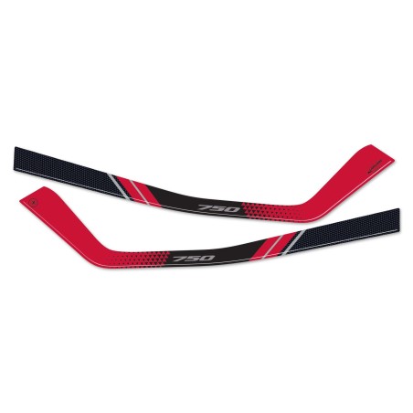 3D gel stickers motorbike handle protectors compatible with Honda Transalp 2023