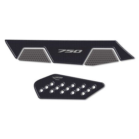 Adesivo 3D protezione marmitta moto compatibile con Honda Transalp XL750 2023