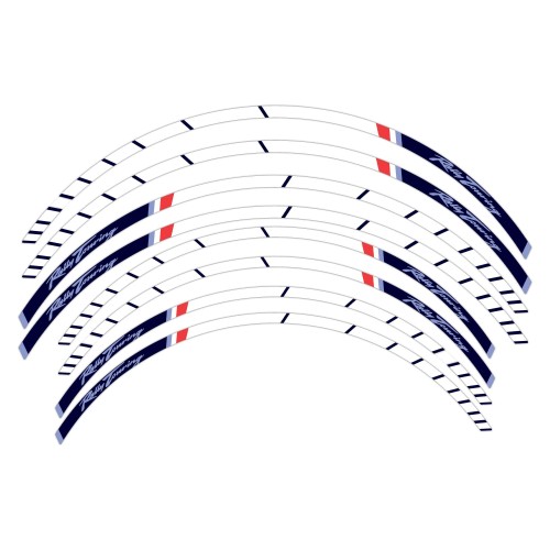 Klebestreifen Motorradfelgensatz passend für Honda Transalp XL750 2023