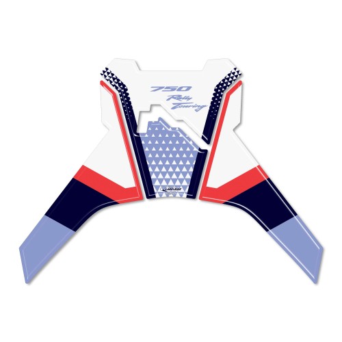 Paraserbatoio Adesivo protezione serbatoio compatibile con Honda Transalp 2023