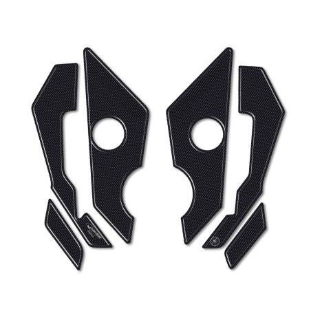 Stickers 3D Protecteurs de talons moto compatibles avec Honda Transalp XL750 2023