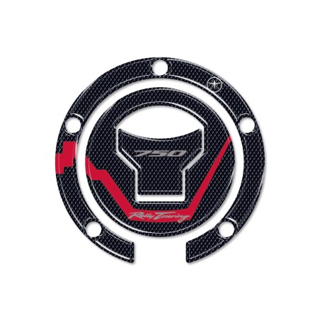 Pegatina 3D protección tapa depósito moto compatible con Honda Transalp 2023