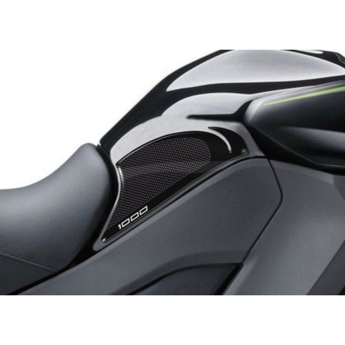 2 autocollants de réservoir 3D GEL PROTECTION compatibles avec les motos KAWASAKI VERSYS 1000