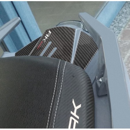 Harz Heckaufkleber Kompatibel Scooter Kymco Ak 550 2017-2022 Carbon Look