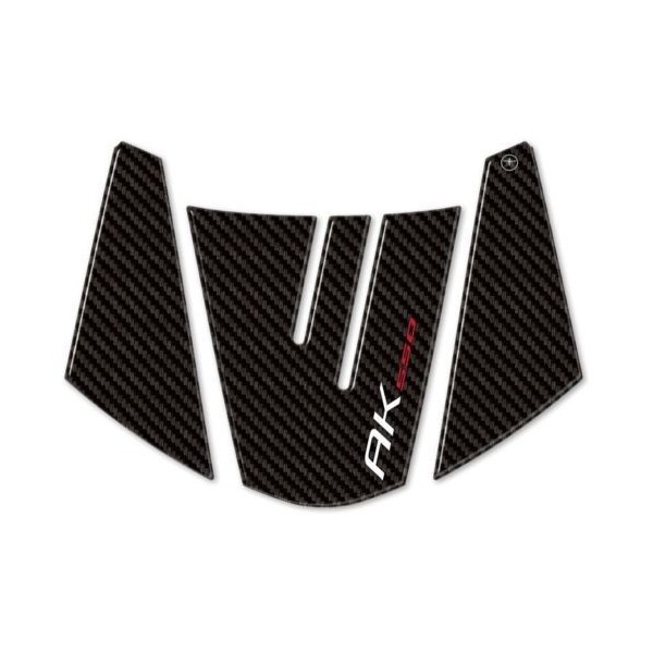 Adesivo Codino In Resina Compatibile Scooter Kymco Ak 550 2017-2022 Carbon Look