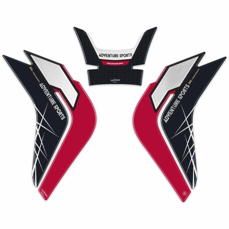 KIT PROTEZIONI SERBATOIO MOTO COMPATIBILI CON HONDA AFRICA TWIN ADVENTURE 2018