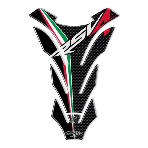 PARASERBATOIO ADESIVI 3D PROTEZIONE SERBATOIO MOTO COMPATIBILE CON APRILIA RSV4