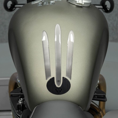 3D RESIN TANK PAD ADHESIVES compatible avec les motos classiques TRIUMPH