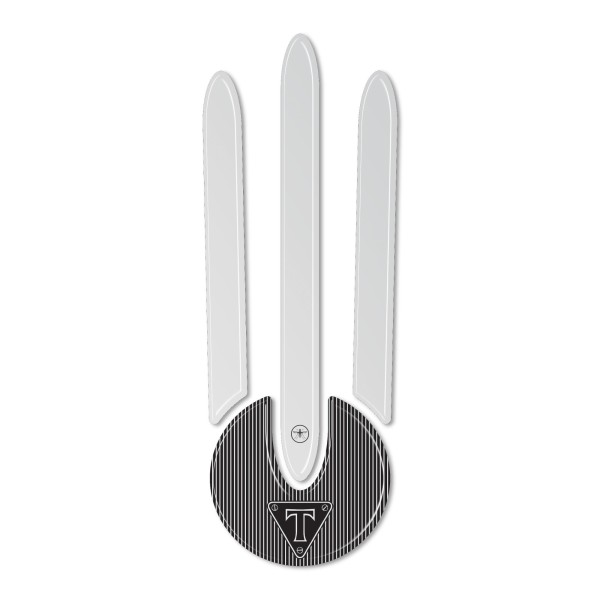 TANK PAD ADESIVI RESINA 3D PARASERBATOIO compatibile per MOTO TRIUMPH classics