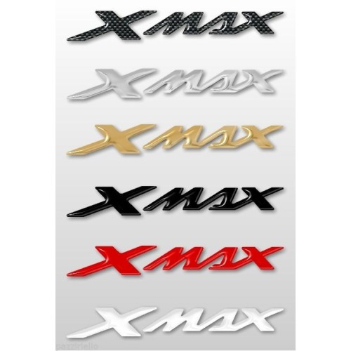 2 3D-KLEBER/STICKERS 3D WRITE XMAX kompatibel für YAMAHA X MAX 2010-2024 SCOOTERS