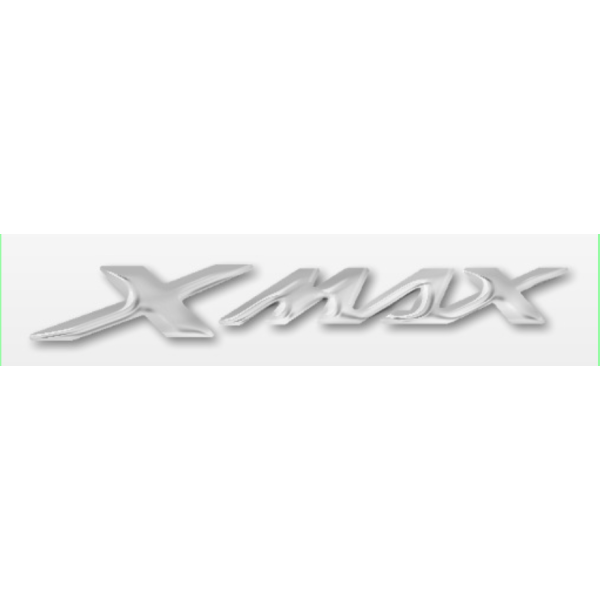 2 ADHESIVES/STICKERS 3D WRITE XMAX compatibles avec les SCOOTERS YAMAHA X MAX 2010-2024