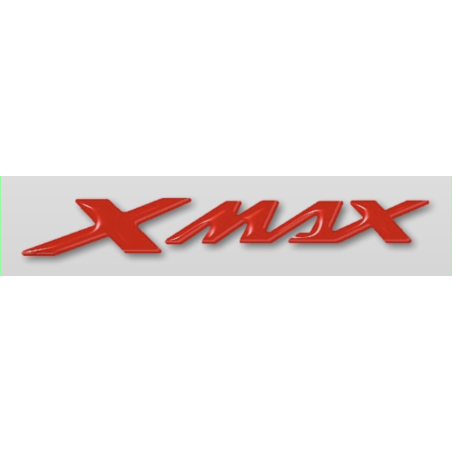 2 ADHESIVES/STICKERS 3D WRITE XMAX compatibles avec les SCOOTERS YAMAHA X MAX 2010-2024